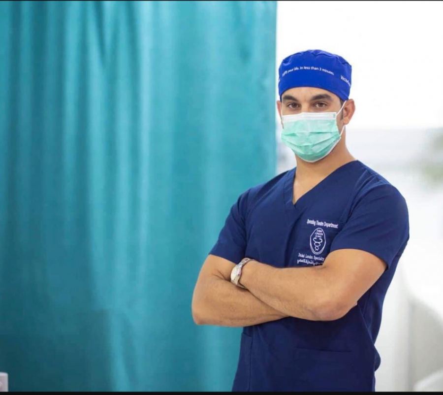 طمرة : الطبيب الفلسطيني رامي طه يجري عملية جراحية هي الاولى من نوعها